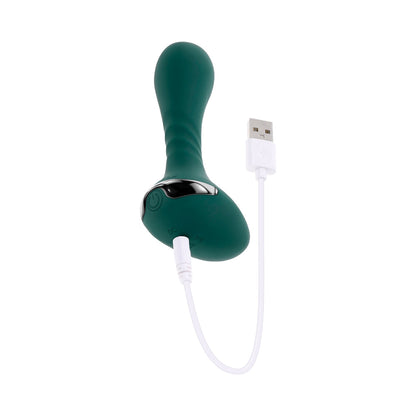GENDER X - YOU GOTTA STICK IT RECHARGEABLE VIBRATING ANAL PLUG SILICONE TEAL