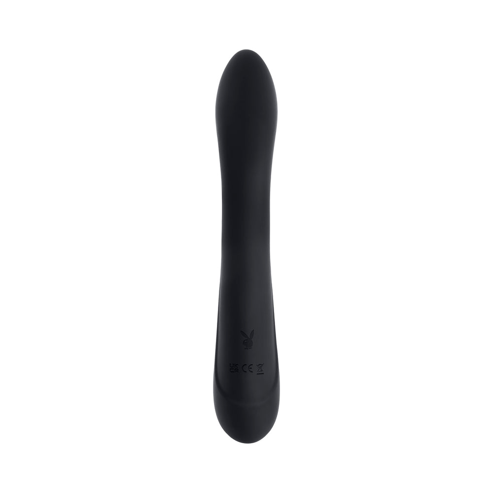 PLAYBOY - THAT''S THE SPOT RECHARGEABLE VIBRATING DUAL STIMULATOR VIBE SILICONE 2 AM