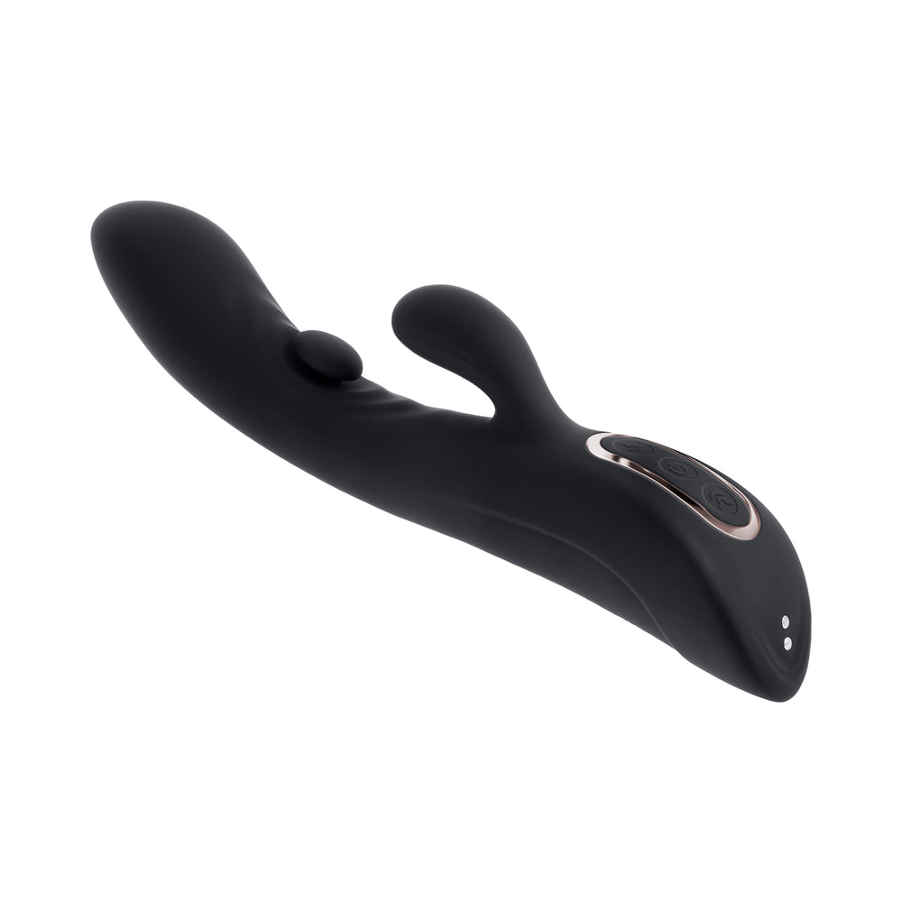 PLAYBOY - THAT''S THE SPOT RECHARGEABLE VIBRATING DUAL STIMULATOR VIBE SILICONE 2 AM