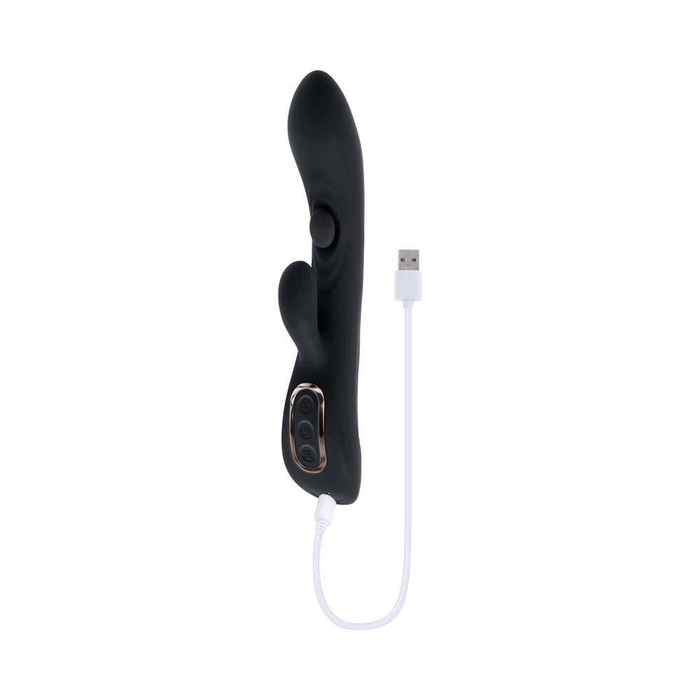 PLAYBOY - THAT''S THE SPOT RECHARGEABLE VIBRATING DUAL STIMULATOR VIBE SILICONE 2 AM