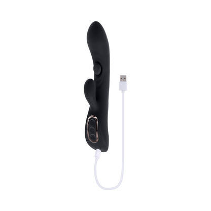 PLAYBOY - THAT''S THE SPOT RECHARGEABLE VIBRATING DUAL STIMULATOR VIBE SILICONE 2 AM