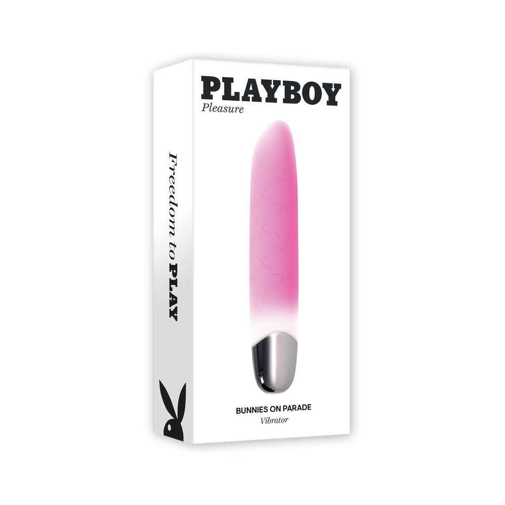 PLAYBOY BUNNIES ON PARADE RECHARGEABLE PINK