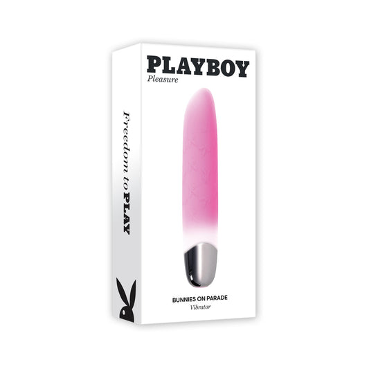 PLAYBOY BUNNIES ON PARADE RECHARGEABLE PINK