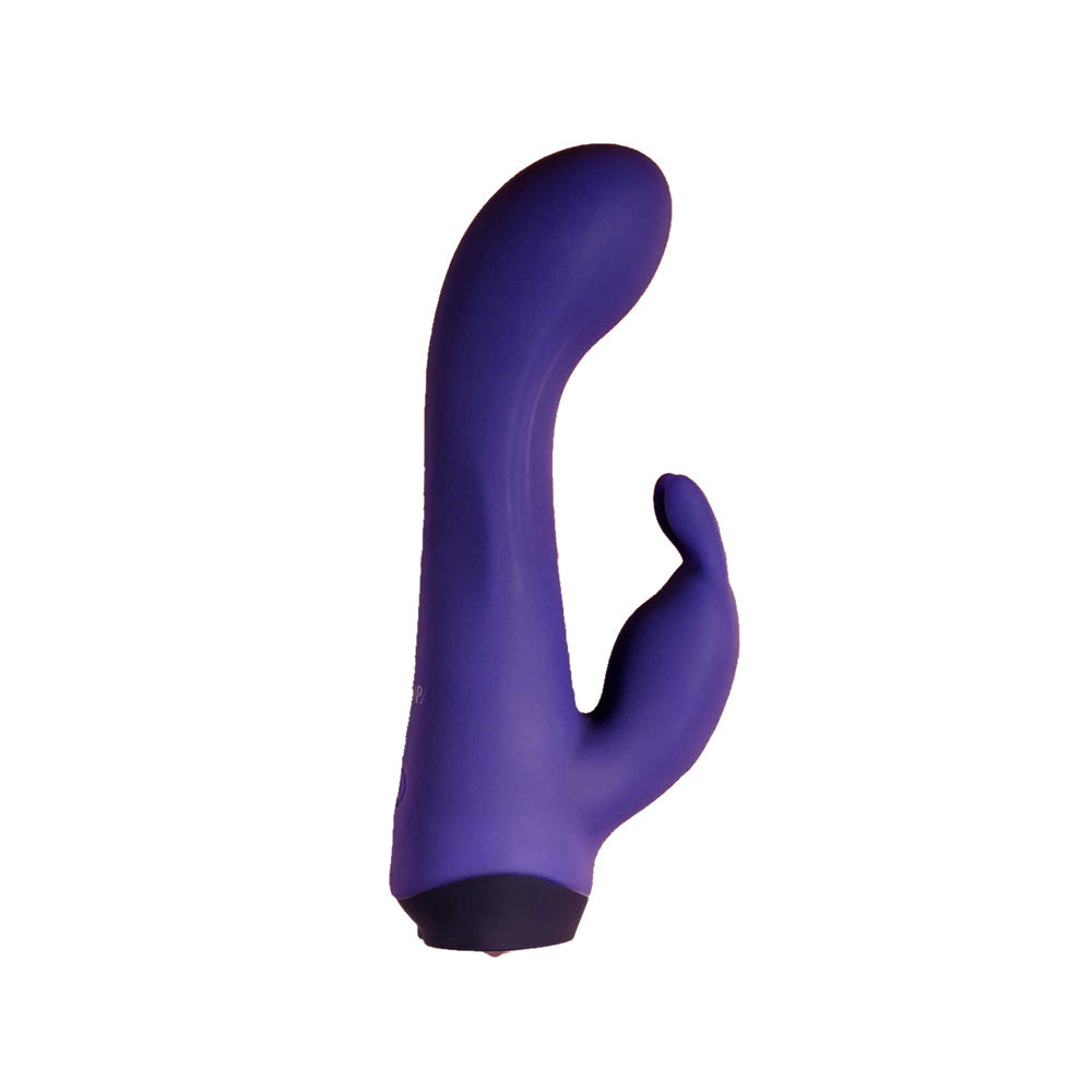 SELOPA PLUM JOB RECHARGEABLE VIBRATING DUAL STIMULATOR SILICONE PURPLE
