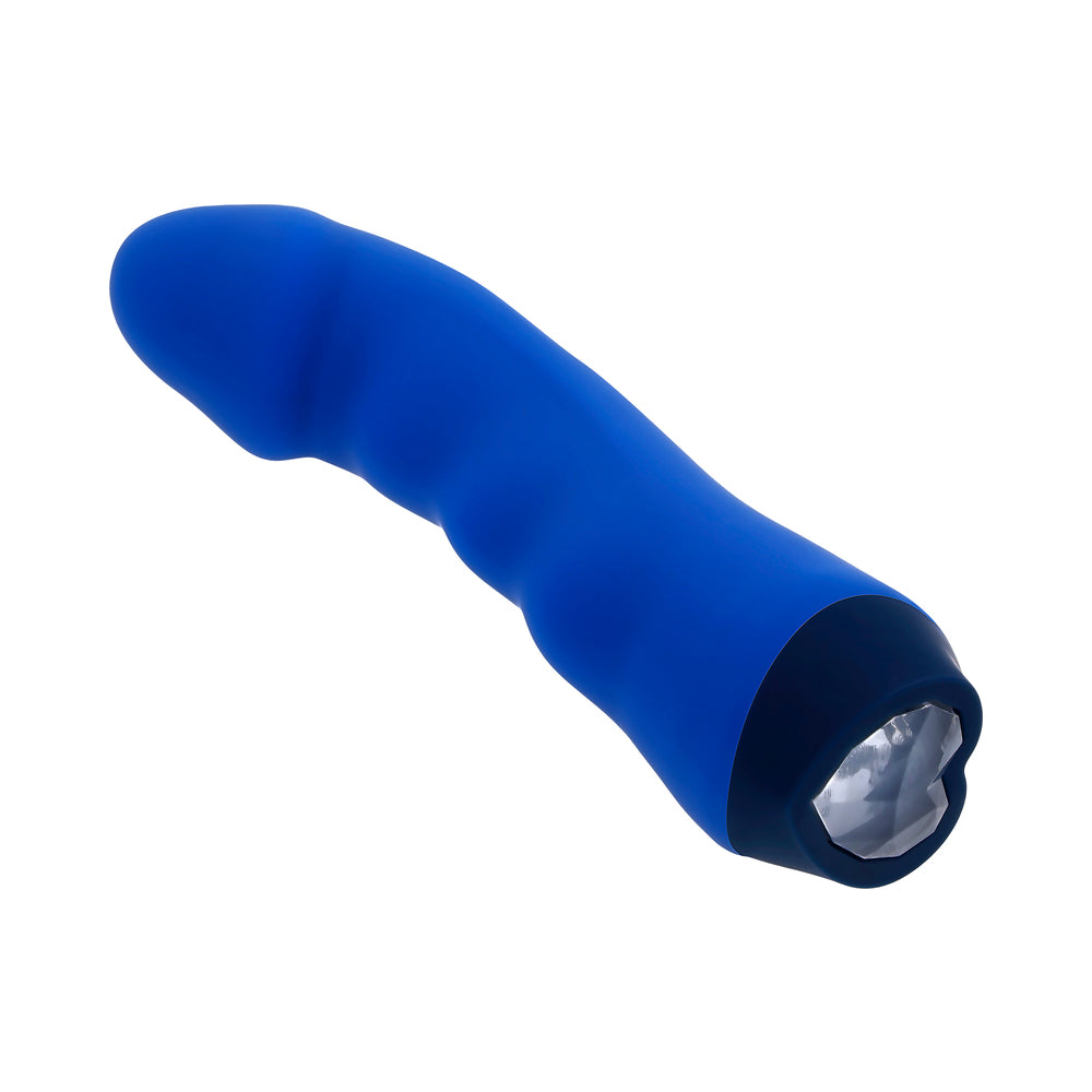 SELOPA - BLUE BANGER RECHARGEABLE VIBRATOR SILICONE BLUE