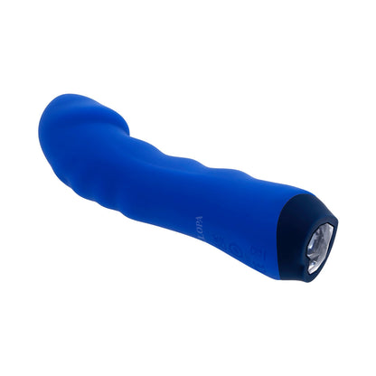 SELOPA - BLUE BANGER RECHARGEABLE VIBRATOR SILICONE BLUE