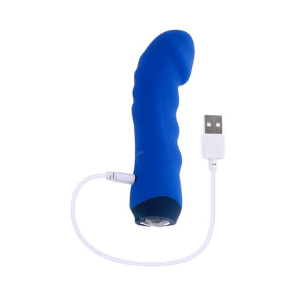 SELOPA BLUE BANGER RECHARGEABLE VIBRATOR SILICONE BLUE