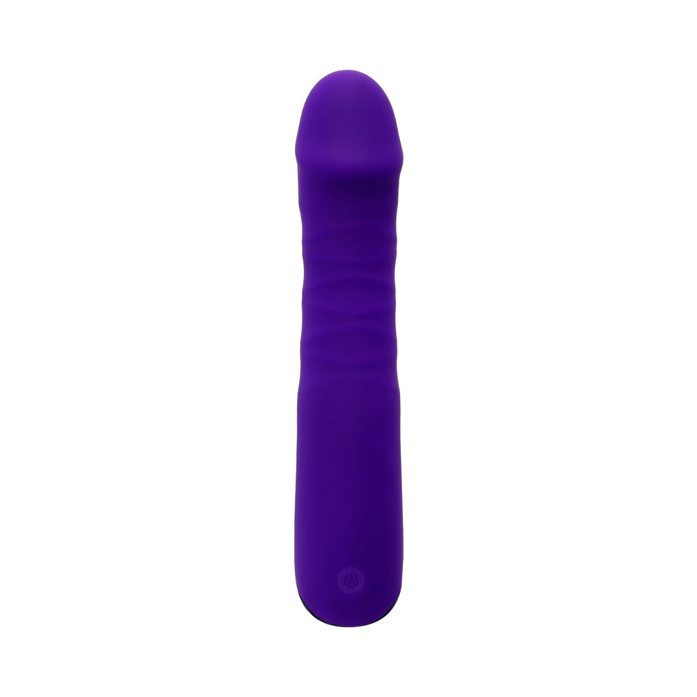 SELOPA - AMBITION RECHARGEABLE THRUSTING VIBRATOR SILICONE PURPLE