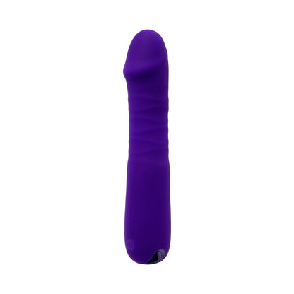 SELOPA AMBITION RECHARGEABLE THRUSTING VIBRATOR SILICONE PURPLE