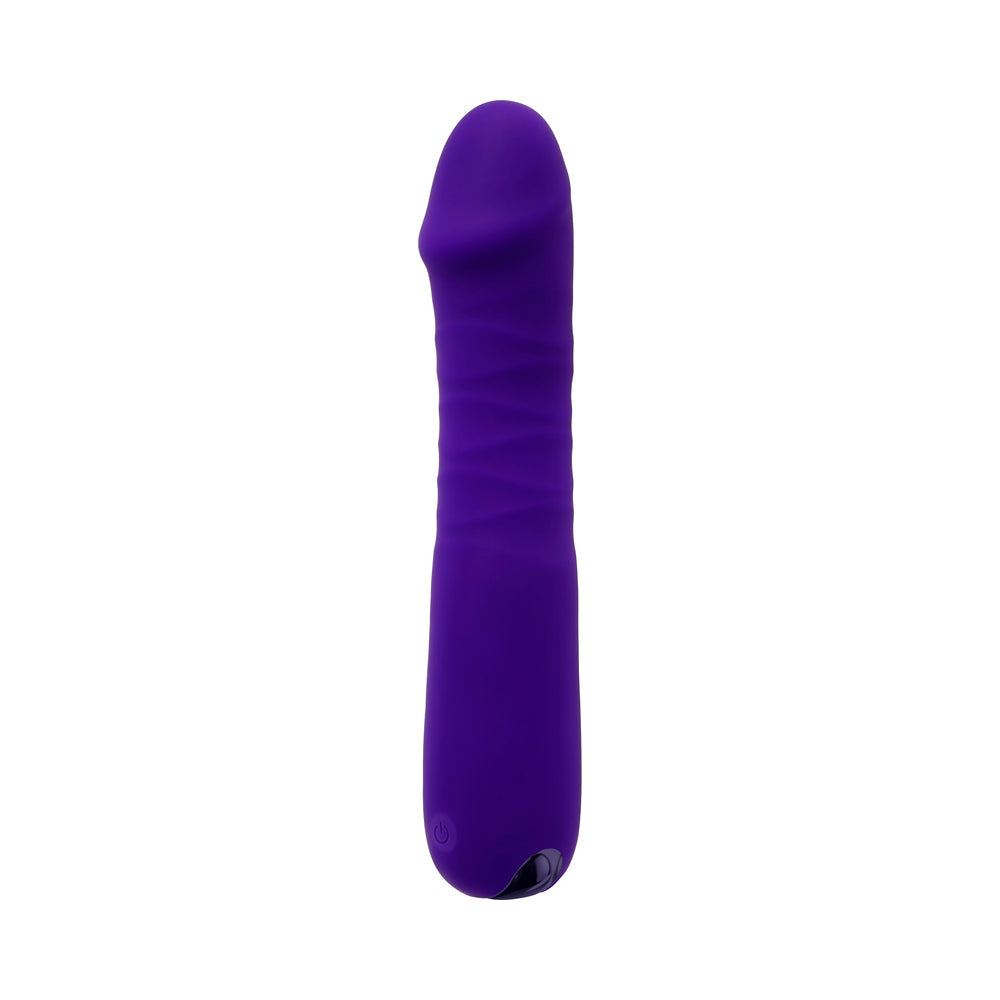 SELOPA - AMBITION RECHARGEABLE THRUSTING VIBRATOR SILICONE PURPLE