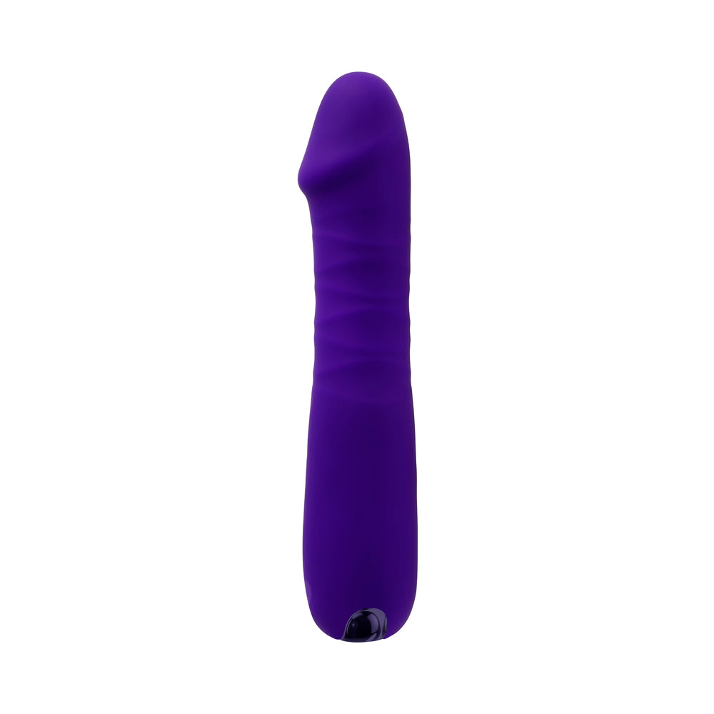 SELOPA - AMBITION RECHARGEABLE THRUSTING VIBRATOR SILICONE PURPLE