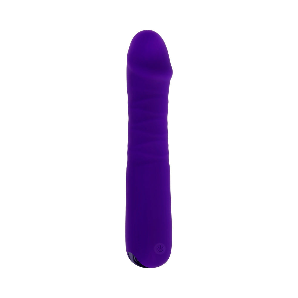 SELOPA - AMBITION RECHARGEABLE THRUSTING VIBRATOR SILICONE PURPLE