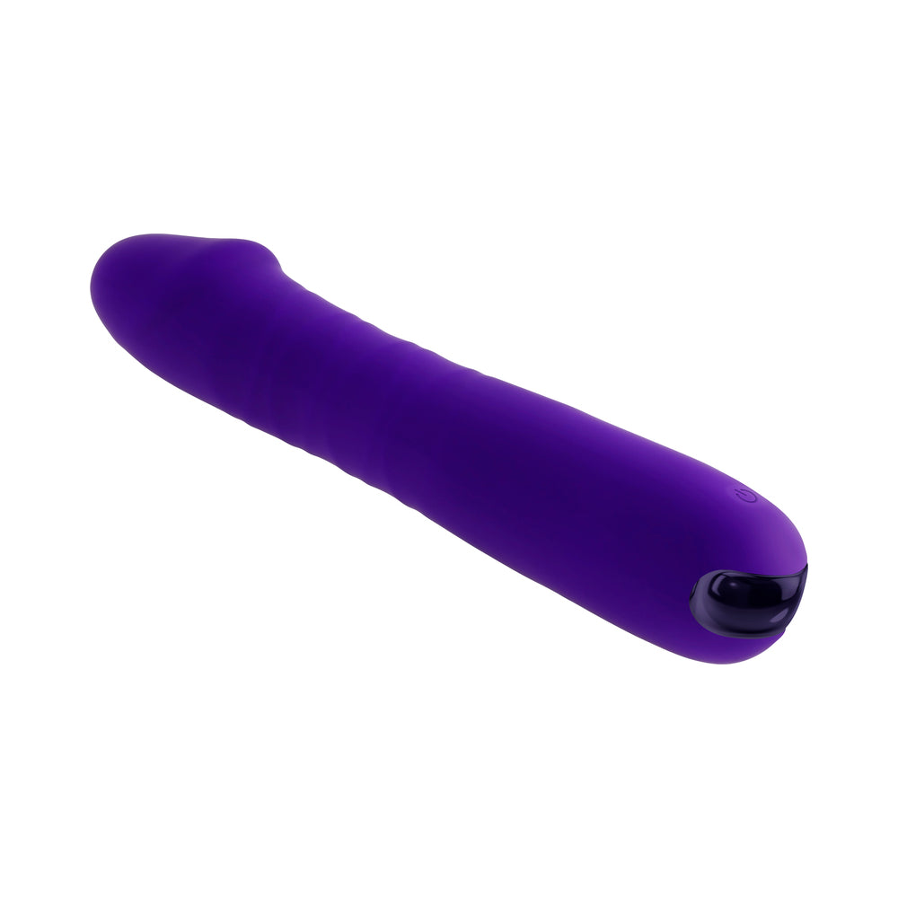 SELOPA - AMBITION RECHARGEABLE THRUSTING VIBRATOR SILICONE PURPLE