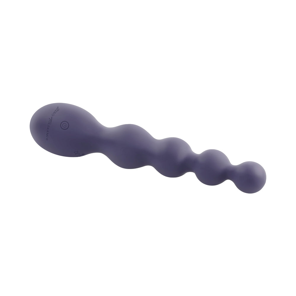 ZERO TOLERANCE RUMPY BUMPY RECHARGEABLE ANAL VIBRATOR SILICONE PURPLE