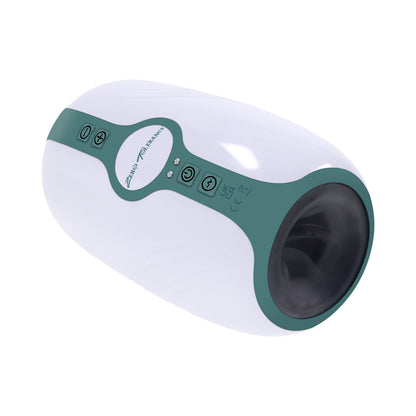 ZERO TOLERANCE TOUCHDOWN RECHARGEABLE VIBRATING TIGHTENING STROKER SILICONE WHITE