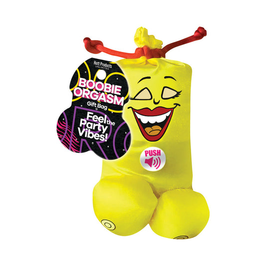 HOTT PRODUCTS - BOOBIE ORGASM GIFT BAG ORANGE