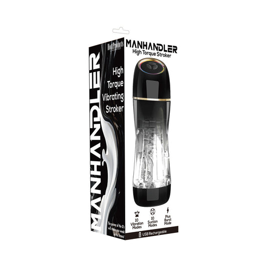HOTT PRODUCTS - MANHANDLER HI-TORQUE STROKER MULTI-SPEED RECHARGEABLE