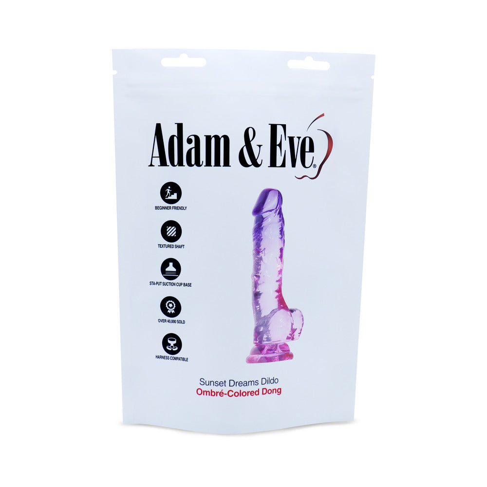 ADAM & EVE - SUNSET DREAMS REALISTIC DILDO 7.5 IN. (BAG PACKAGING)