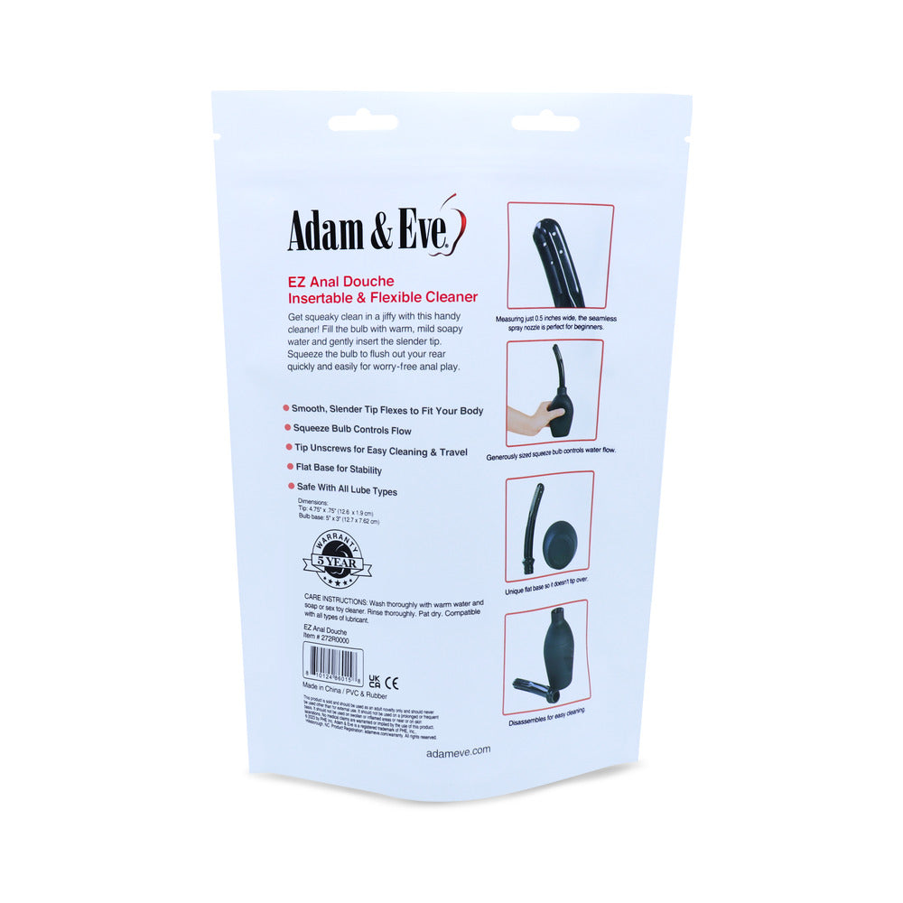 ADAM & EVE - EZ ANAL DOUCHE (BAG PACKAGING)