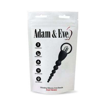 ADAM & EVE - BOLAS ANALES VIBRATORIAS DE SILICONA (EMBALAJE EN BOLSA)