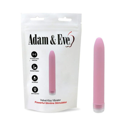 ADAM & EVE VELVET KISS VIBRATOR (BAG PACKAGING)