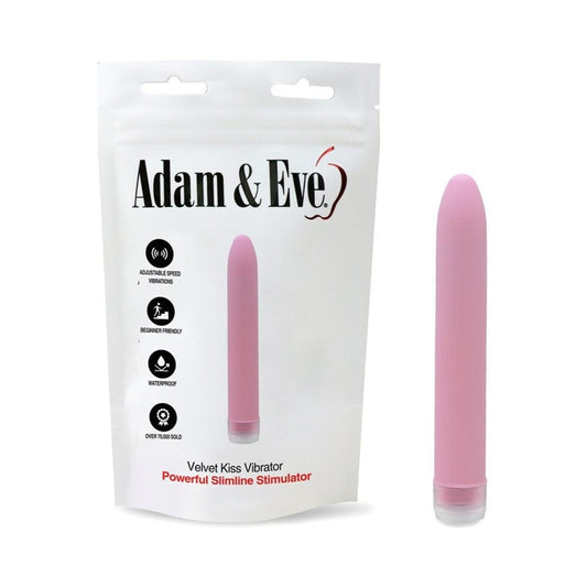 ADAM & EVE - VELVET KISS VIBRATOR (BAG PACKAGING)