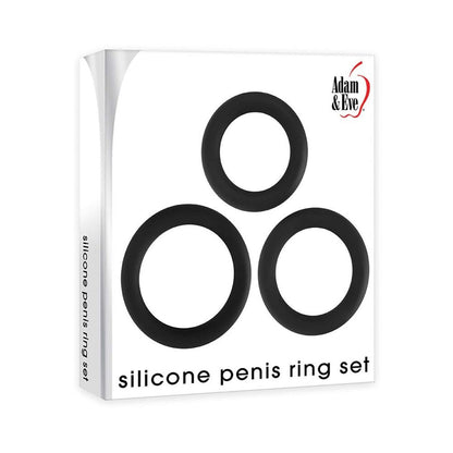 ADAM & EVE - SILICONE PENIS RING SET