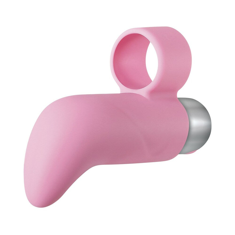 ADAM & EVE SILICONE RECHARGEABLE FINGER VIBE (BAG PACKAGING)