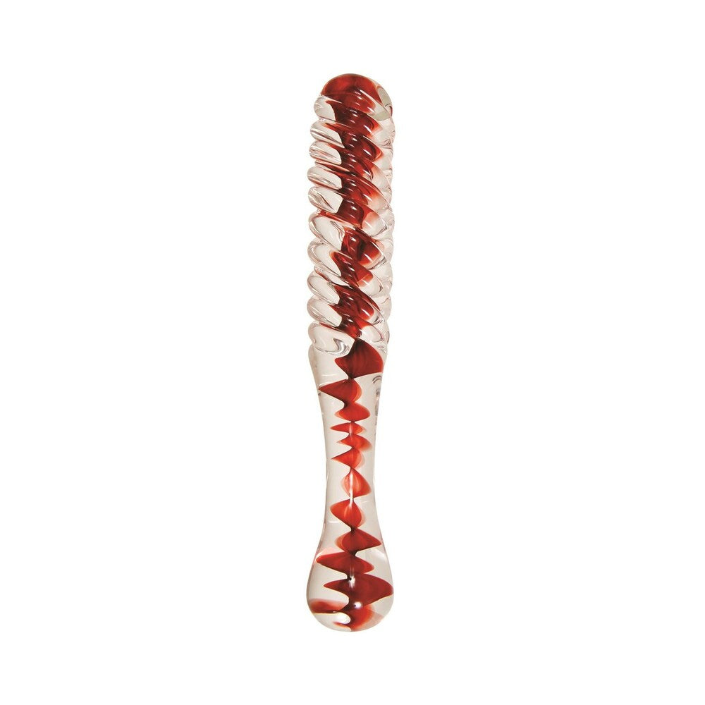 ADAM & EVE - EVE''S SWEETHEART SWIRL GLASS DILDO