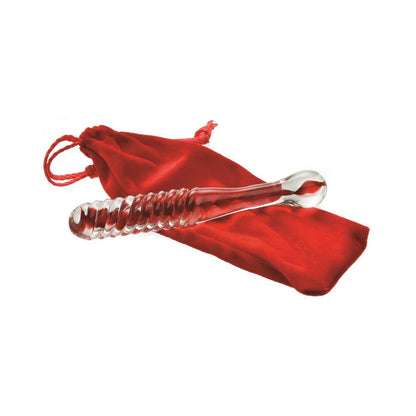 ADAM & EVE - EVE''S SWEETHEART SWIRL GLASS DILDO