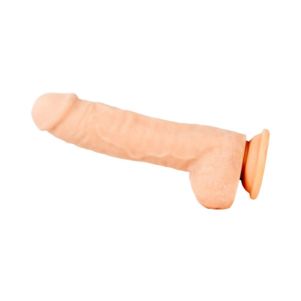 ADAM & EVE ADAM''S COLOSSAL 12 IN. DILDO BEIGE