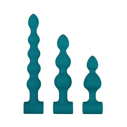 ADAM & EVE - JUEGO DE PERLAS VIBRADORAS CON RELIEVE