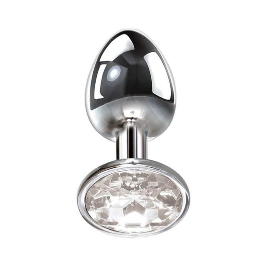 ADAM & EVE - CLEAR GEM ANAL PLUG SMALL