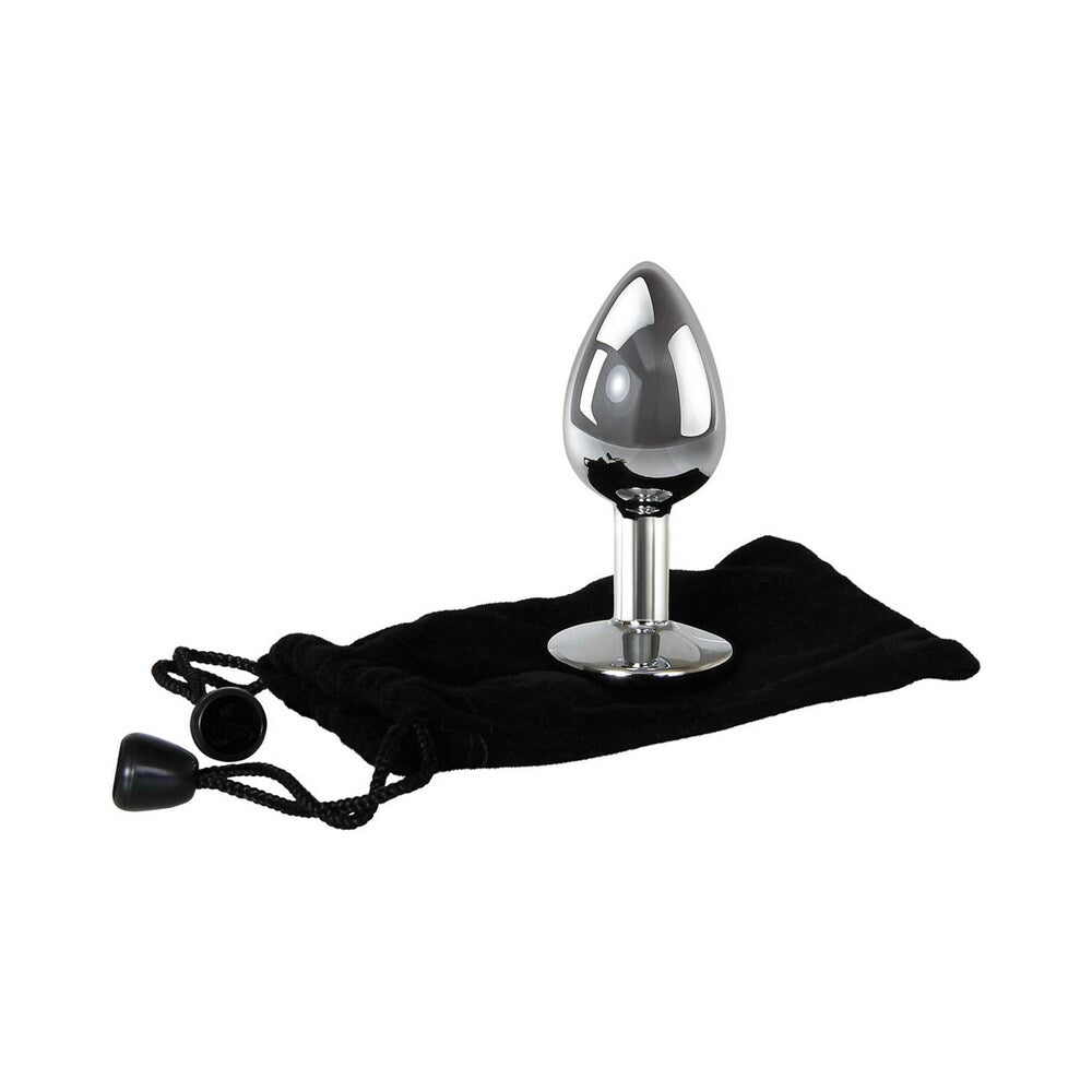 ADAM & EVE - CLEAR GEM ANAL PLUG SMALL
