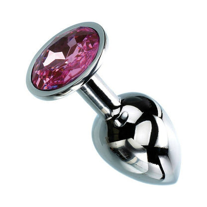 ADAM & EVE - TAPÓN ANAL CON GEMA ROSA PEQUEÑO