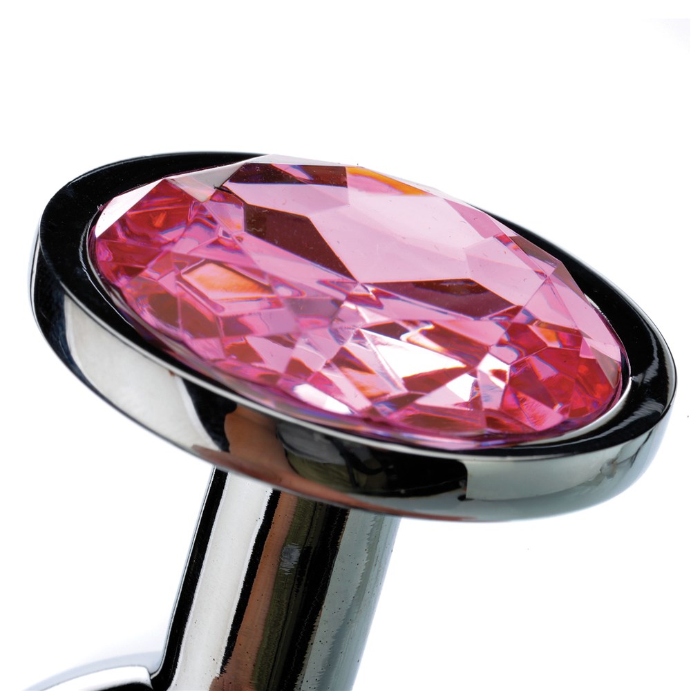 ADAM & EVE PINK GEM ANAL PLUG SMALL