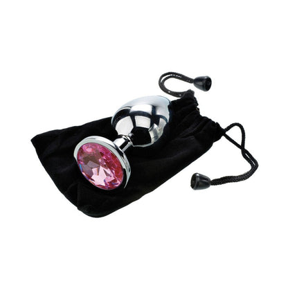 ADAM & EVE PINK GEM ANAL PLUG LARGE