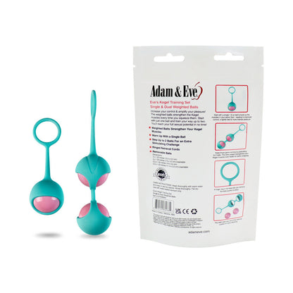 ADAM & EVE - SET DE ENTRENAMIENTO KEGEL DE EVA (EMBALAJE EN BOLSA)