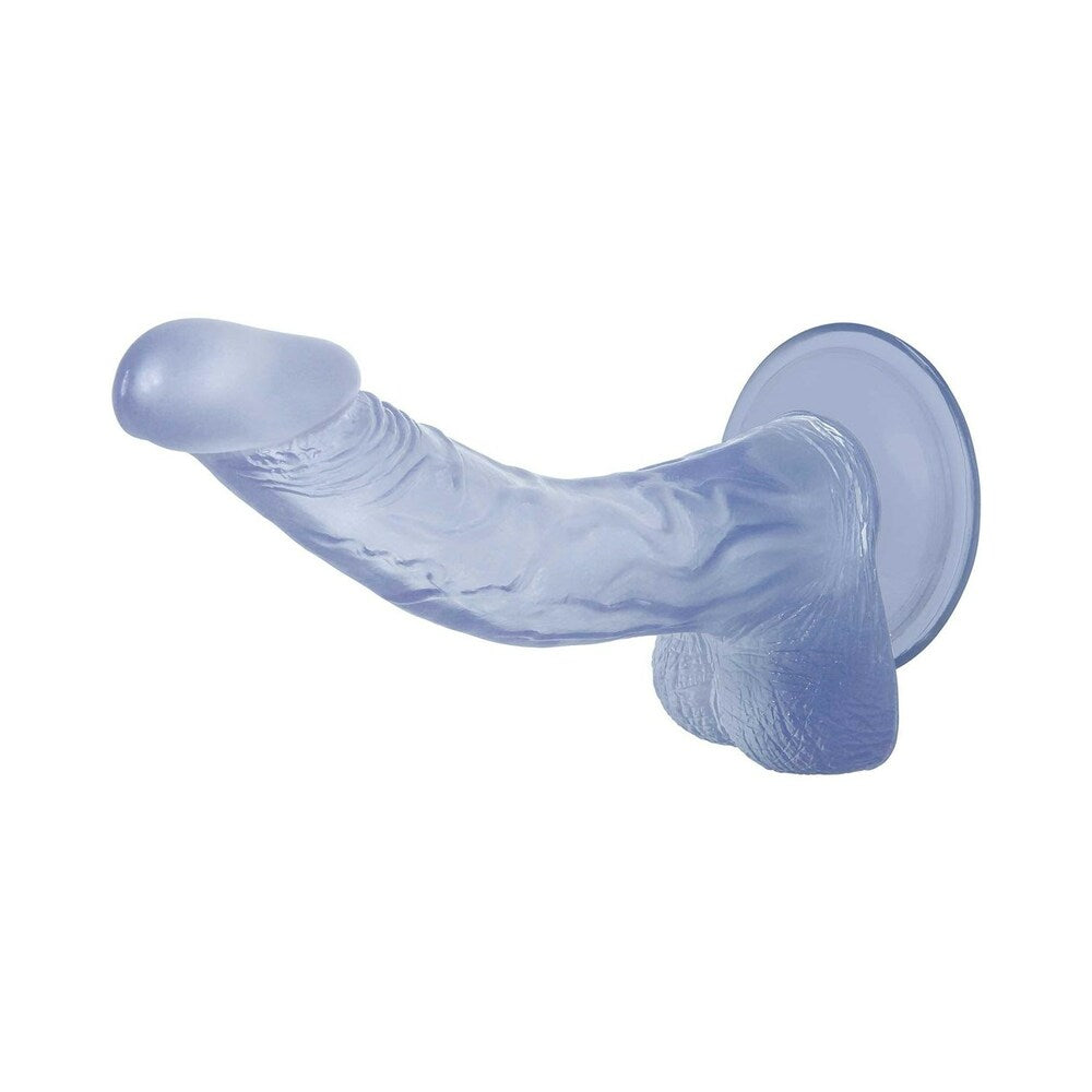 ADAM & EVE - DILDO CURVO DE JELLY (ENVASADO EN BOLSA)