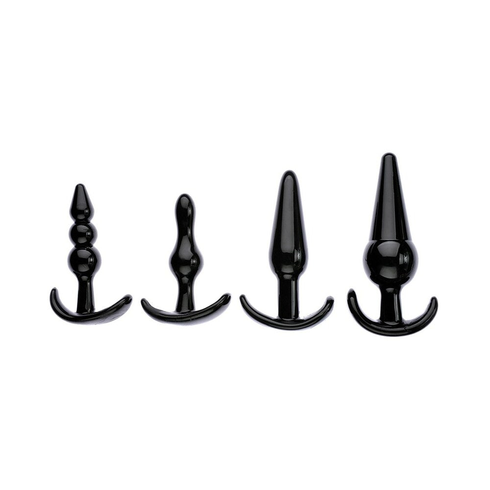 ADAM & EVE - 4-PIECE ANAL PLUG KIT (BAG)