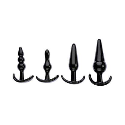 ADAM & EVE - 4-PIECE ANAL PLUG KIT (BAG)
