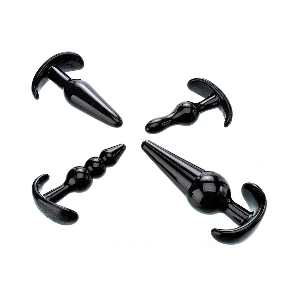 ADAM & EVE - 4-PIECE ANAL PLUG KIT (BAG)