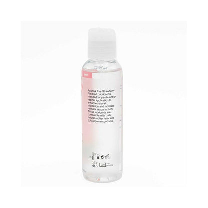 ADAM & EVE FLAVORED LUBRICANT STRAWBERRY 4 OZ.
