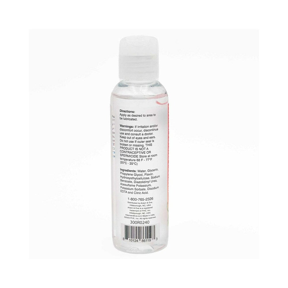 ADAM & EVE FLAVORED LUBRICANT STRAWBERRY 4 OZ.