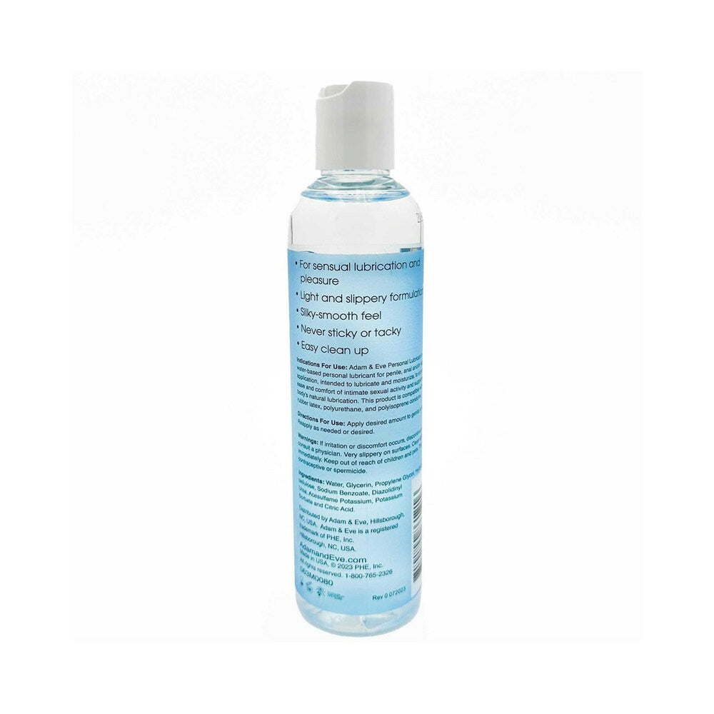 ADAM & EVE PERSONAL WATER-BASED LUBRICANT 8 OZ.