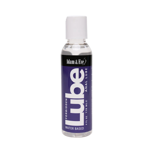 ADAM & EVE - LUBRICANTE ANAL A BASE DE AGUA PROHIBIDO 4 OZ.