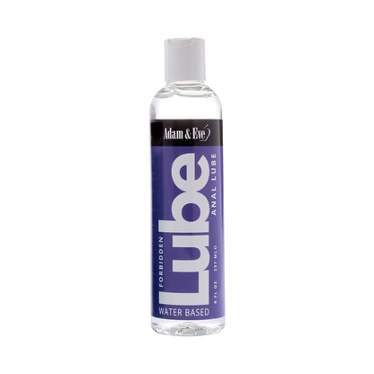 ADAM & EVE - FORBIDDEN WATER-BASED ANAL LUBRICANT 8 OZ.