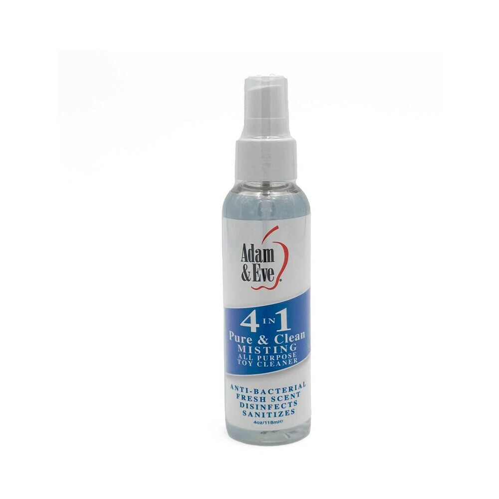 ADAM & EVE - 4 IN 1 PURE & CLEAN MISTING TOY CLEANER 4 OZ.