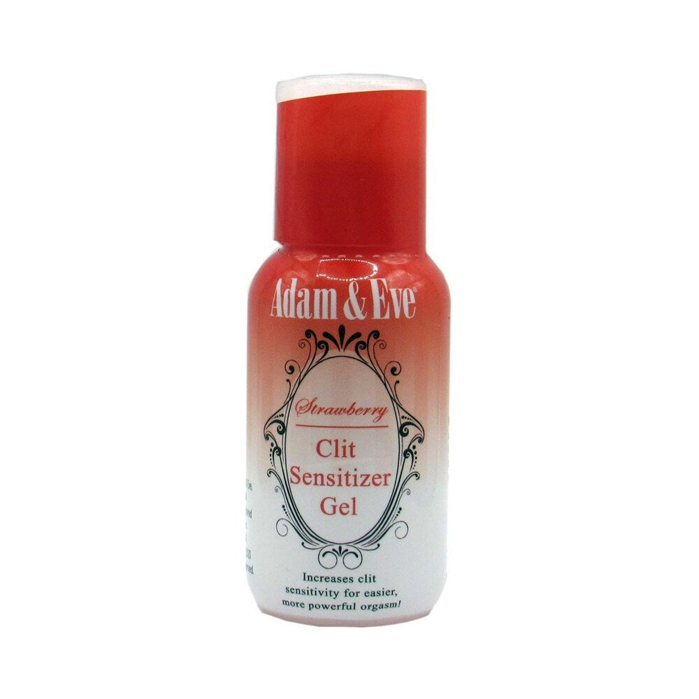 ADAM & EVE STRAWBERRY CLIT SENSITIZER 1 OZ.