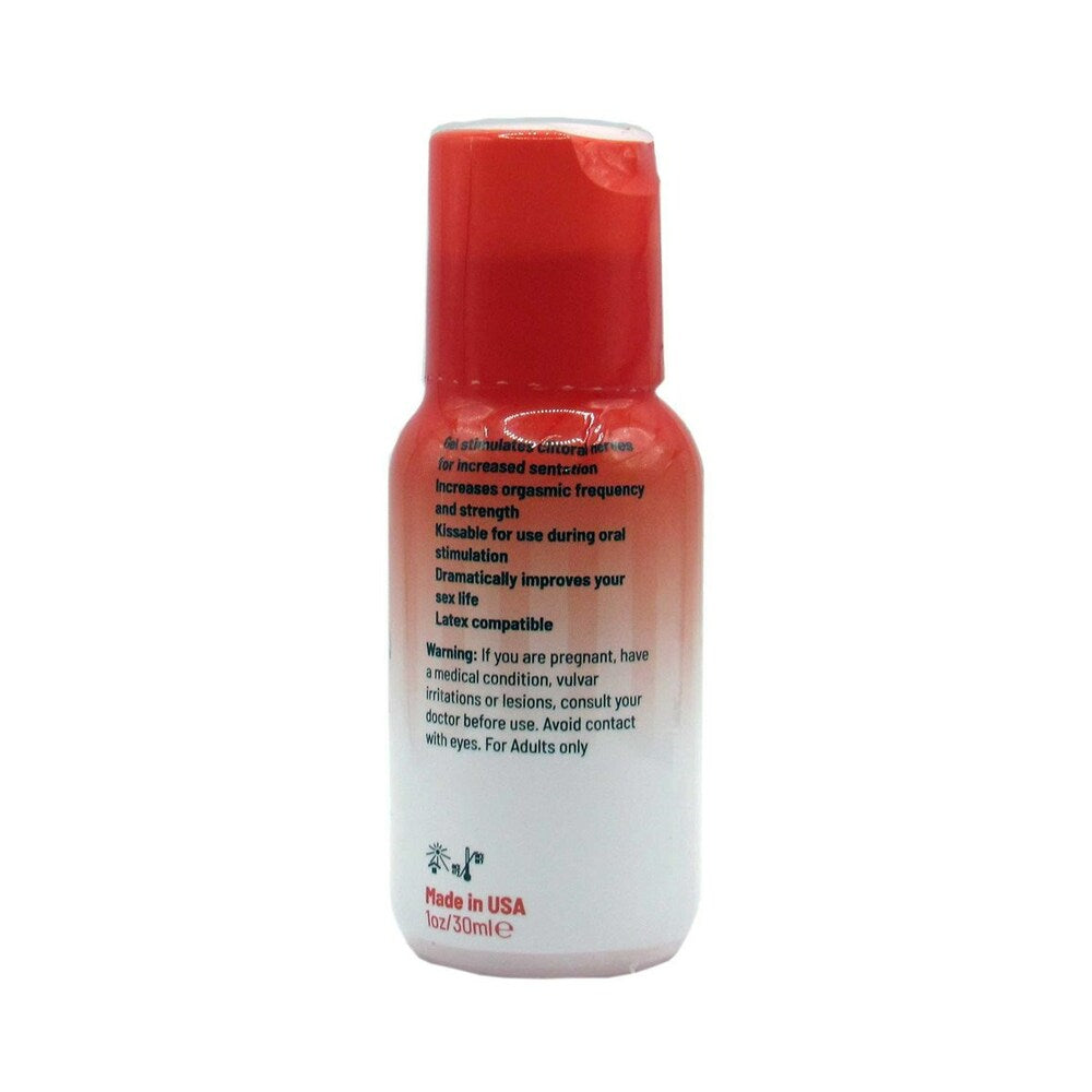 ADAM & EVE - STRAWBERRY CLIT SENSITIZER 1 OZ.